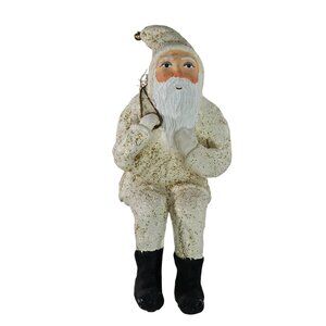Department 56 Father Frost Shelf Sitter Santa Claus Belsnickle Stars Holiday